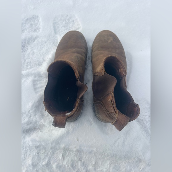 Rustic Brown Men's Boots - Picture 4 of 7